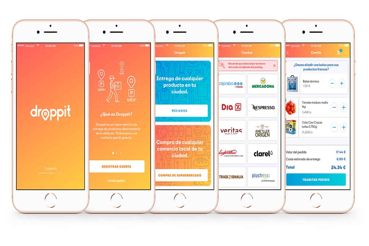 Droppit - a app que leva as compras do supermercado diretamente para o automóvel