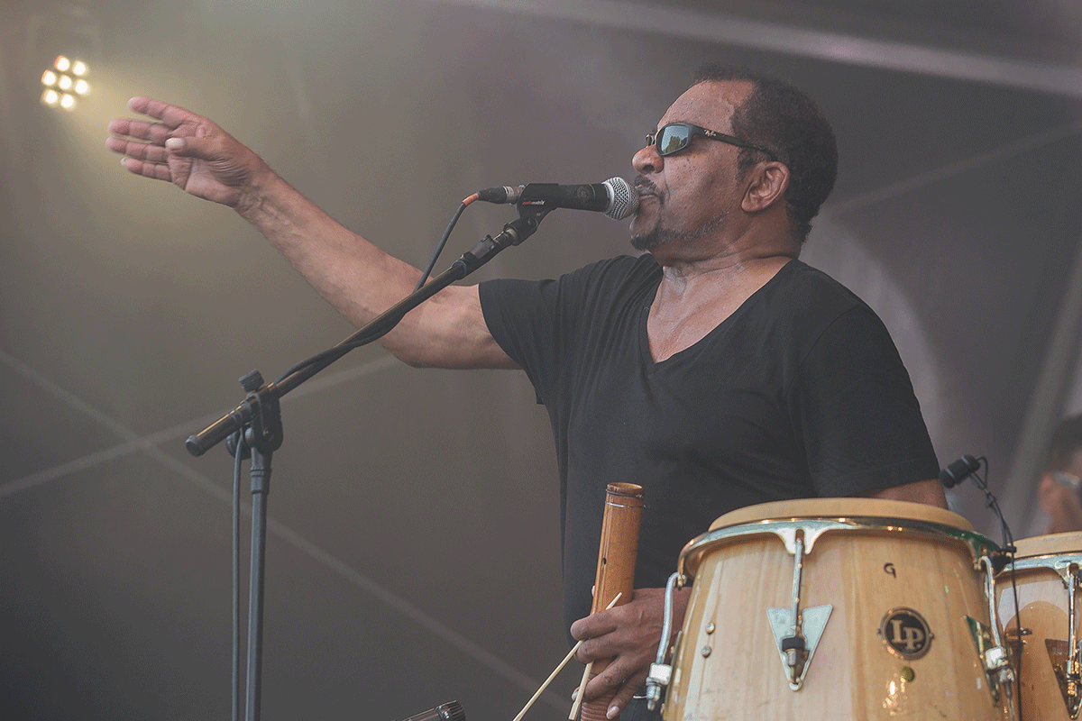 Bonga - Rock in Rio 2018: O primeiro dia