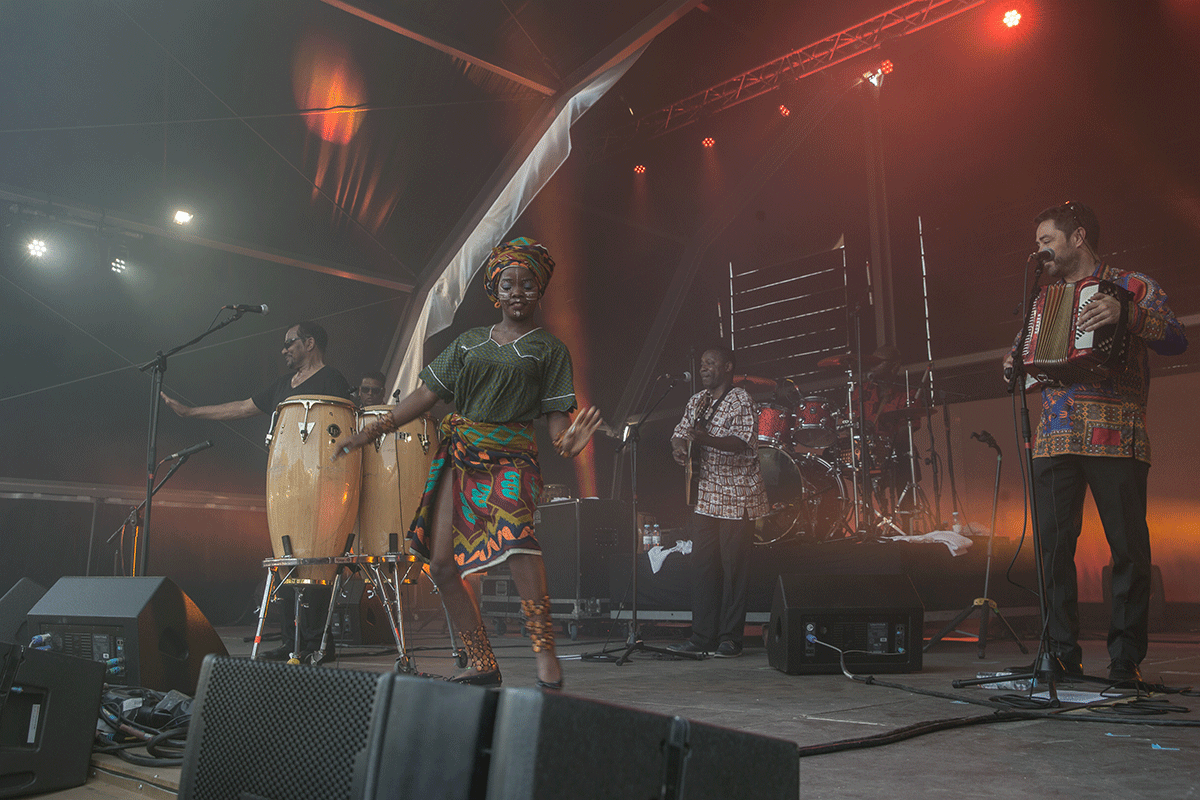 Bonga - Rock in Rio 2018: O primeiro dia