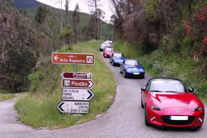 Mazda MX-5 do Piodão até à Torre Club MX-5 Portugal – Passeio Serras do Açor e da Estrela
