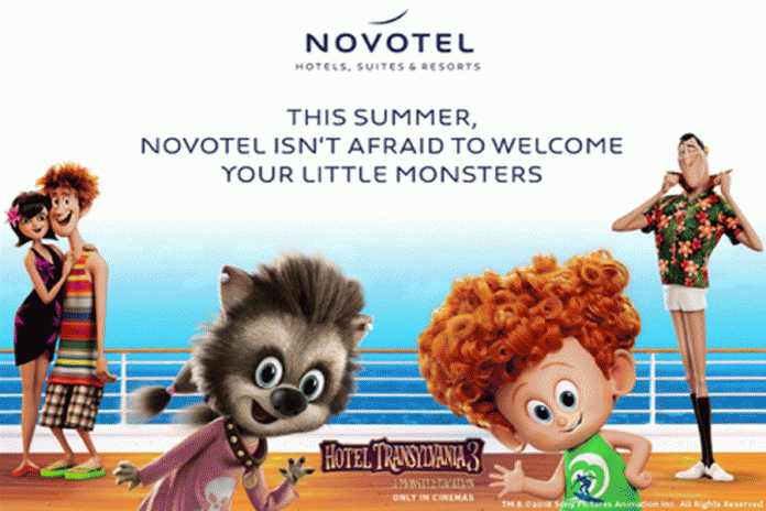 Hotel Transilvânia chega ao Novotel Hotel Transilvânia chega ao Novotel
