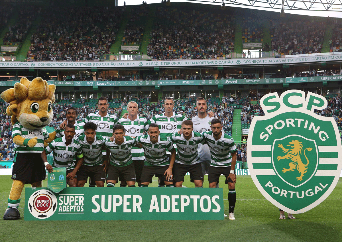 Sporting empata, a uma bola, frente ao Marselha