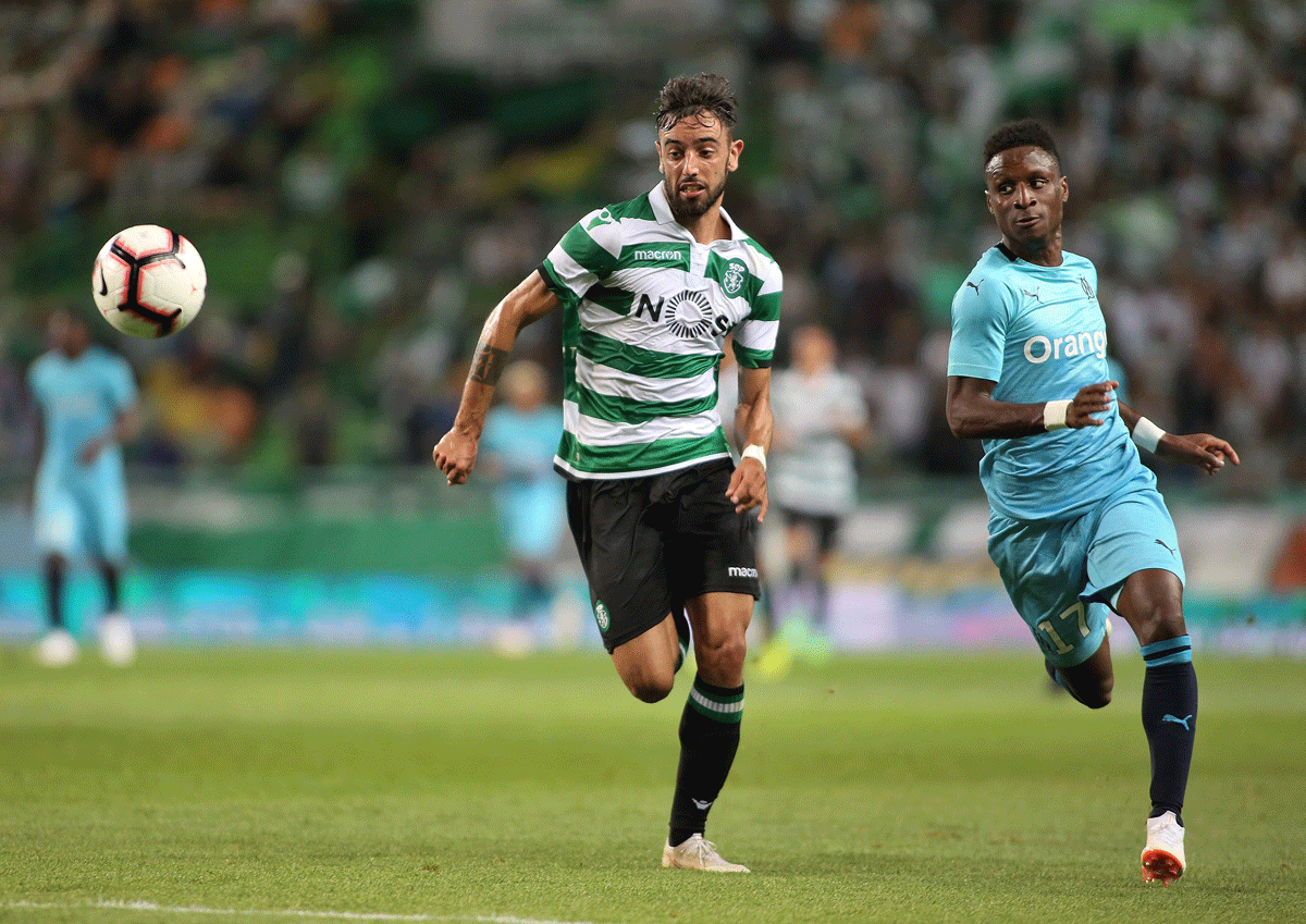 Sporting empata, a uma bola, frente ao Marselha