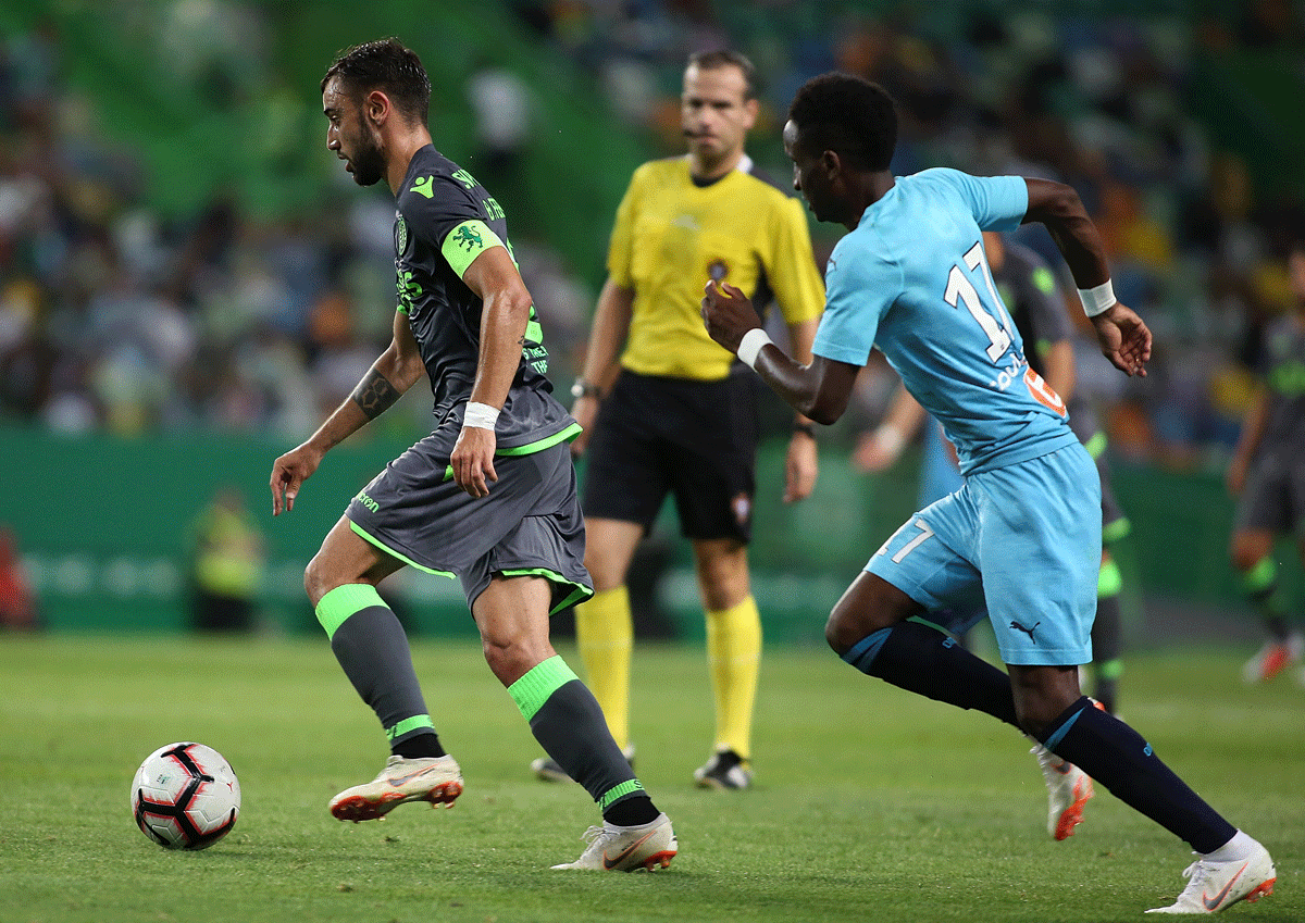 Sporting empata, a uma bola, frente ao Marselha