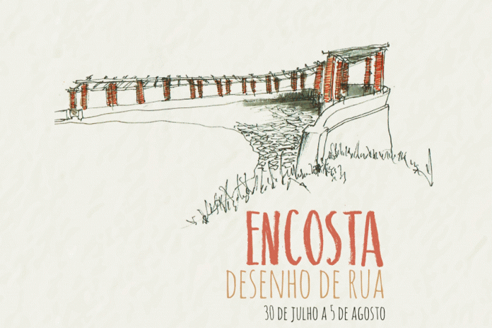 Encosta Encosta - Desenho de Rua