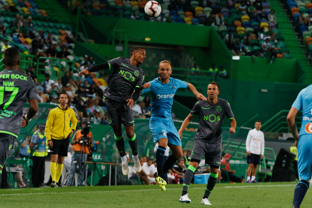 Sporting empata, a uma bola, frente ao Marselha