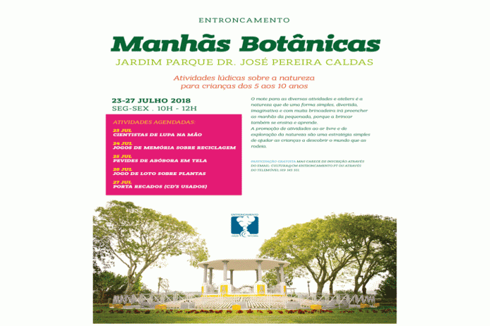 Manhãs Botânicas no Jardim Dr. José Pereira Caldas