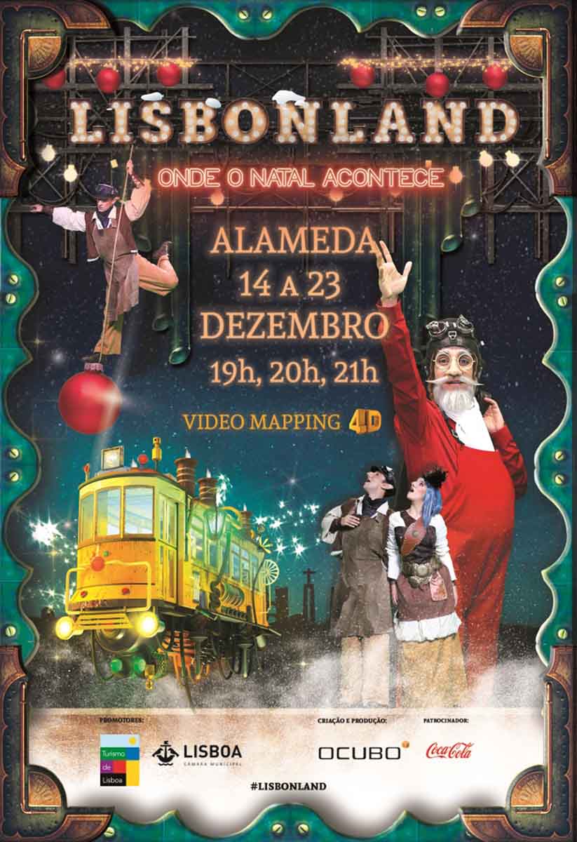 Fonte Luminosa da Alameda revela o segredo do Pai Natal