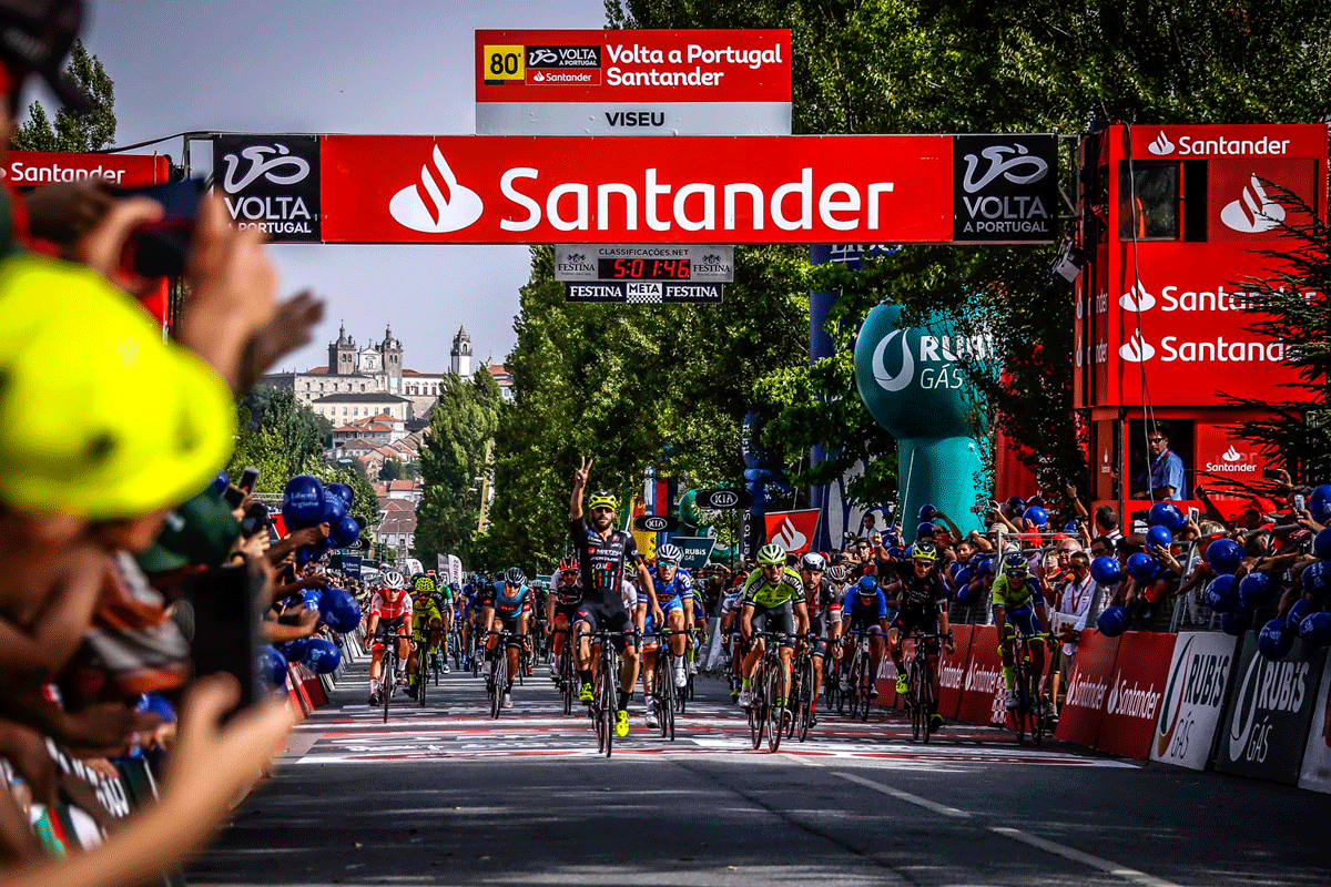 Chegada da 5ª Etapa da 80ª Volta a Portugal Santander - ®DR