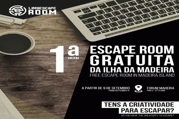 1ª-Escape-Room De 9 a 30 de Setembro difícil vai ser escapar!