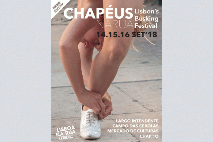 Cartaz Chapéus na Rua Festival de Circo de Lisboa