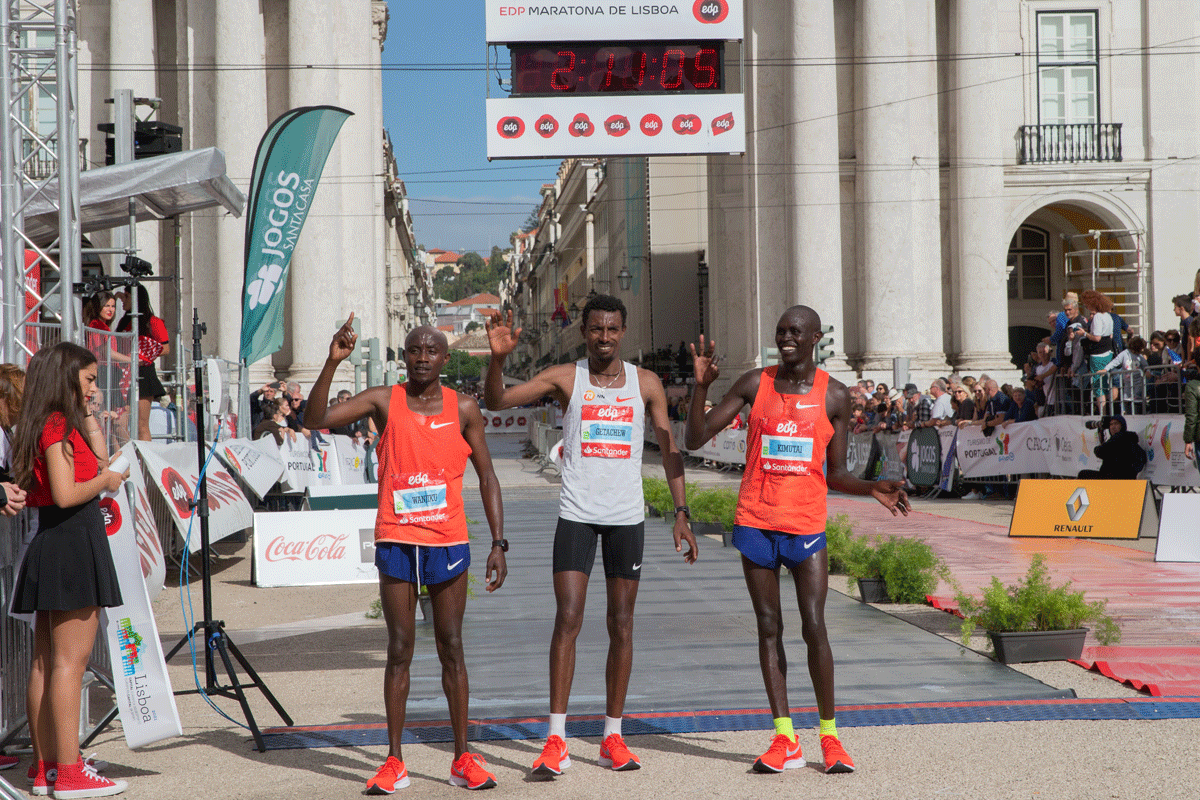 Limeni Getachew, Samuel Wanjiku, Justus Kimutai