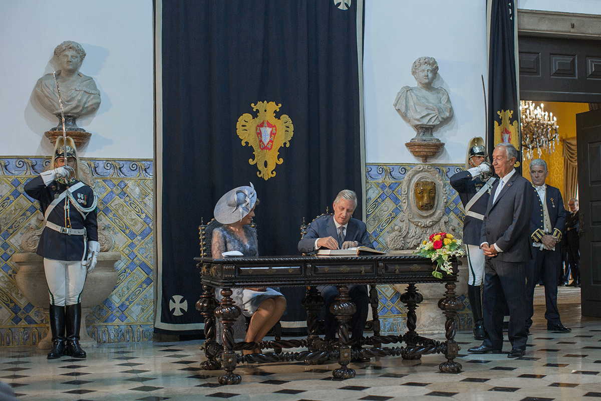 Reis da Bélgica em Portugal para visita de Estado - ©Aldrabiscas