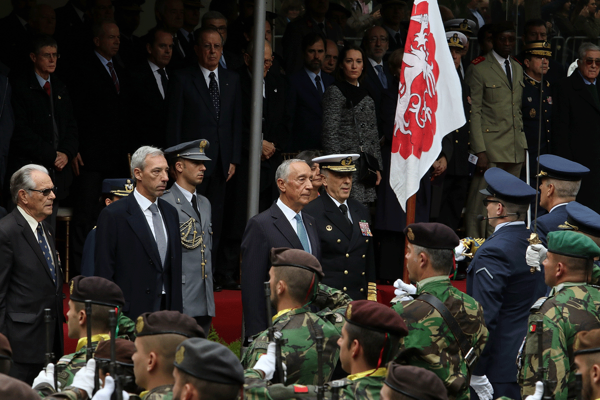 maior desfile militar desde sempre em Portugal