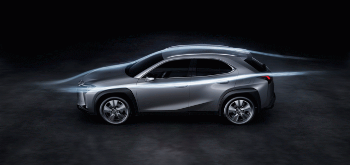 Lexus-UX_Aerodinamica2 NOVO CROSSOVER LEXUS UX