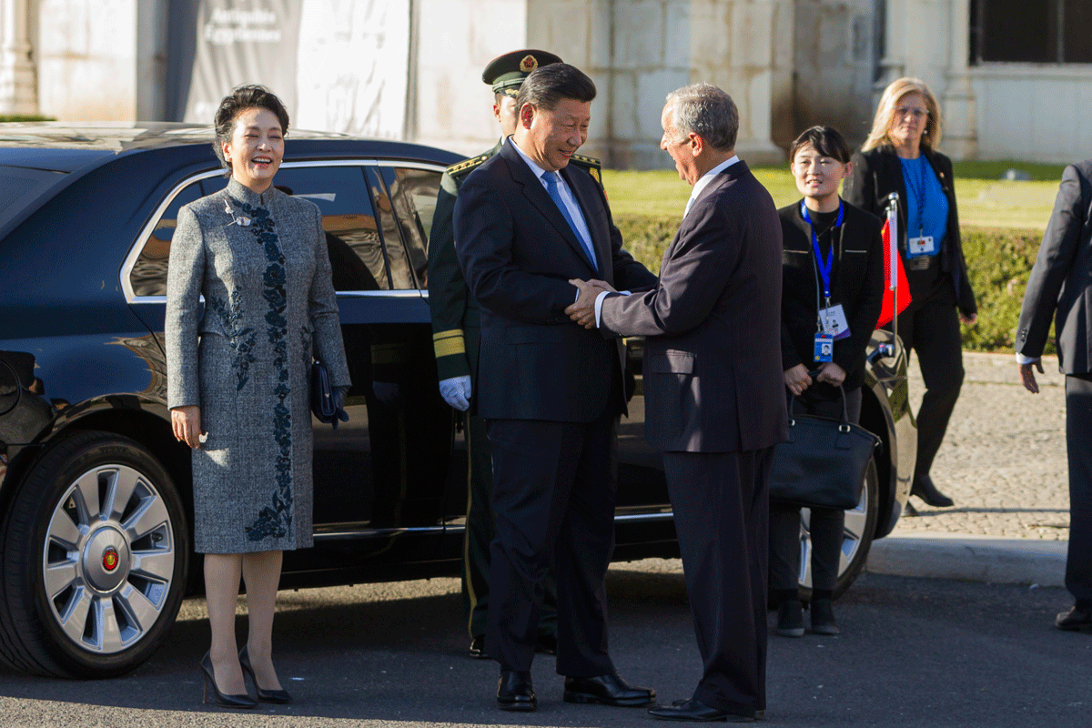 Presidente da República Popular da China está em Portugal em visita oficial - Flávio Alberto