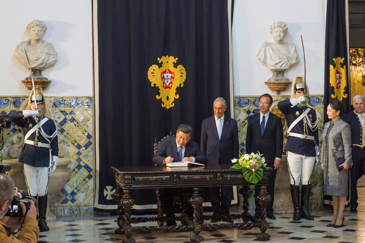 Xi Jinping, Portugal,