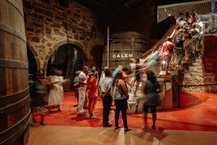 caves de vinho do Porto Cálem