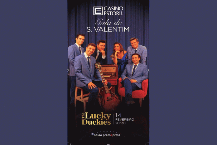 Casino-Estoril---Lucky-Duckies Salão Preto e Prata, Casino Estoril