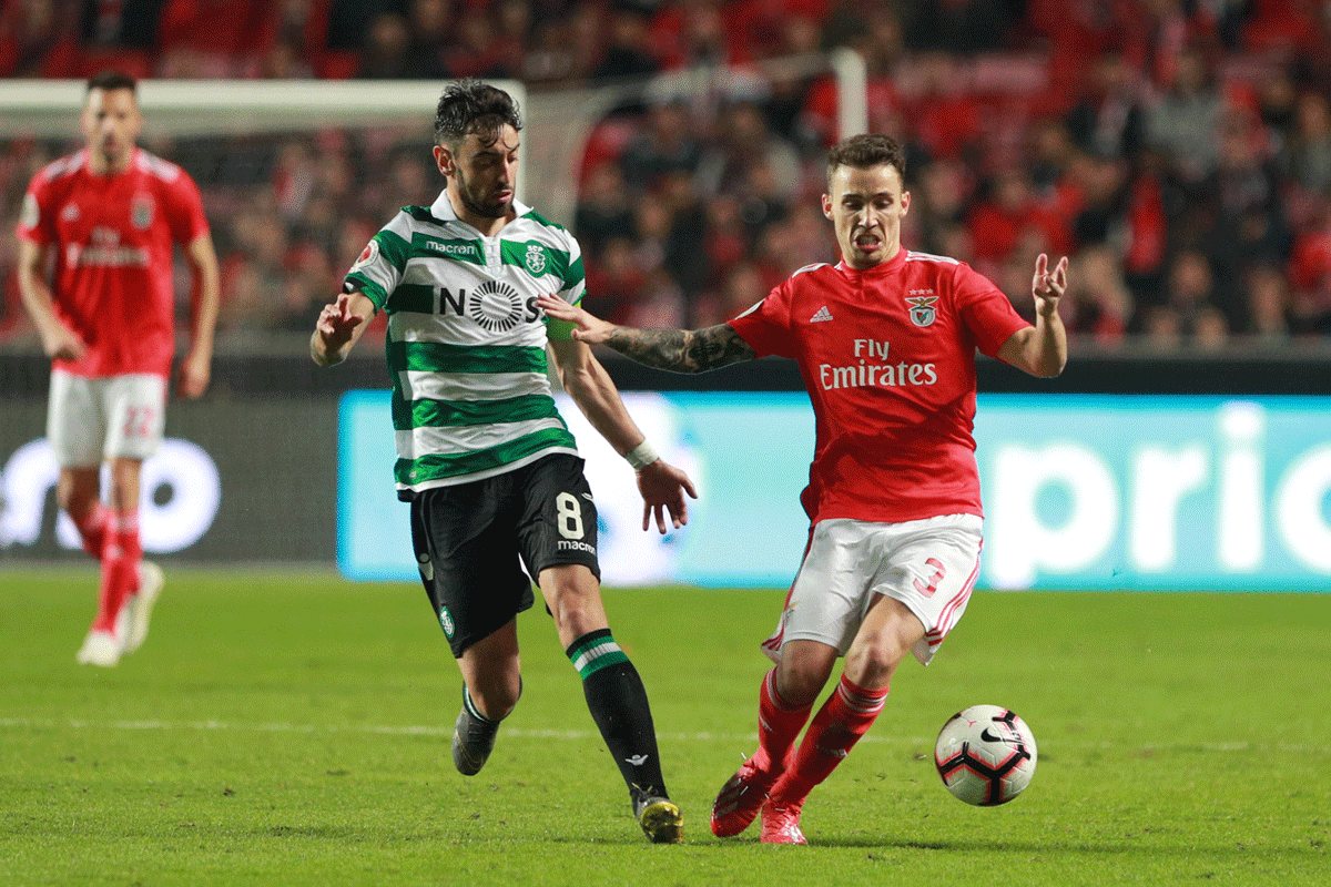 Benfica vs SportingBenfica vence Sporting na 1ª mão das meias finais da Taça de Portugal