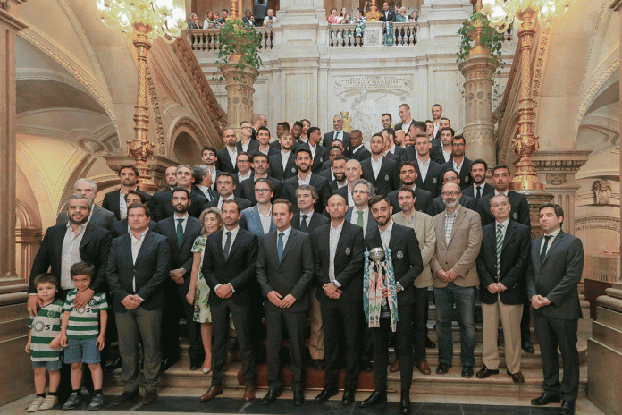 Receção do Sporting na CML