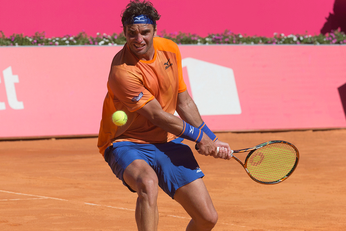 Estoril Open: Malek Jaziri vs David Goffin - ©Aldrabiscas