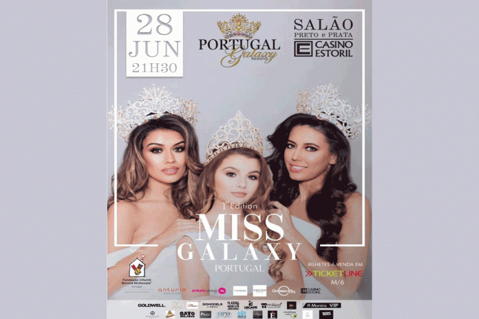 Miss-Galaxy-Portugal Salão Preto e Prata do Casino estoril