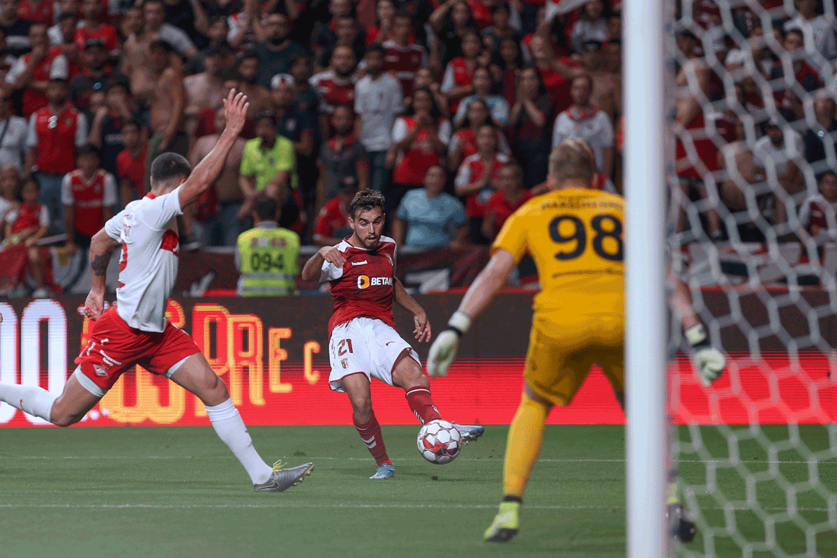 Braga vs Spartak de Moscovo