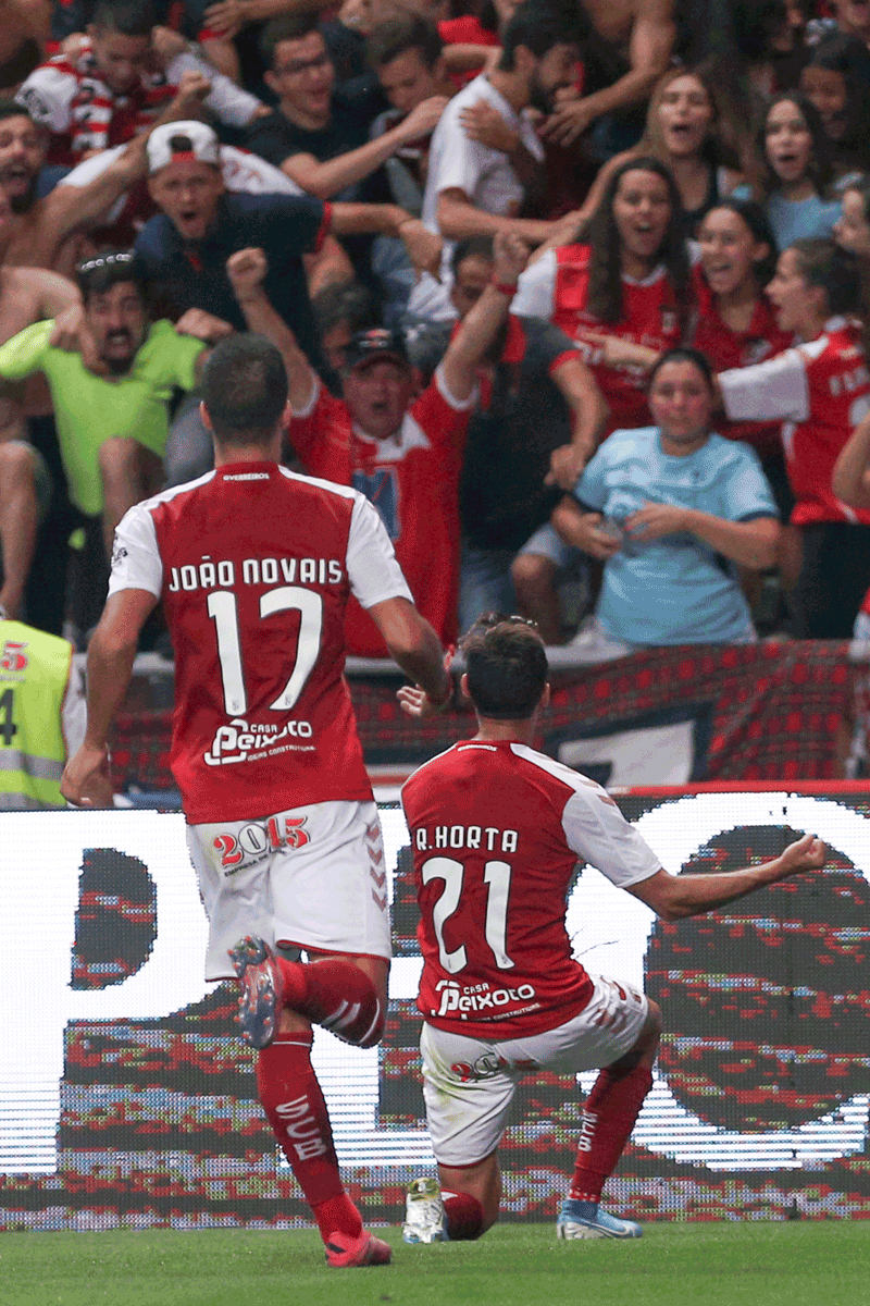 Braga vs Spartak de Moscovo