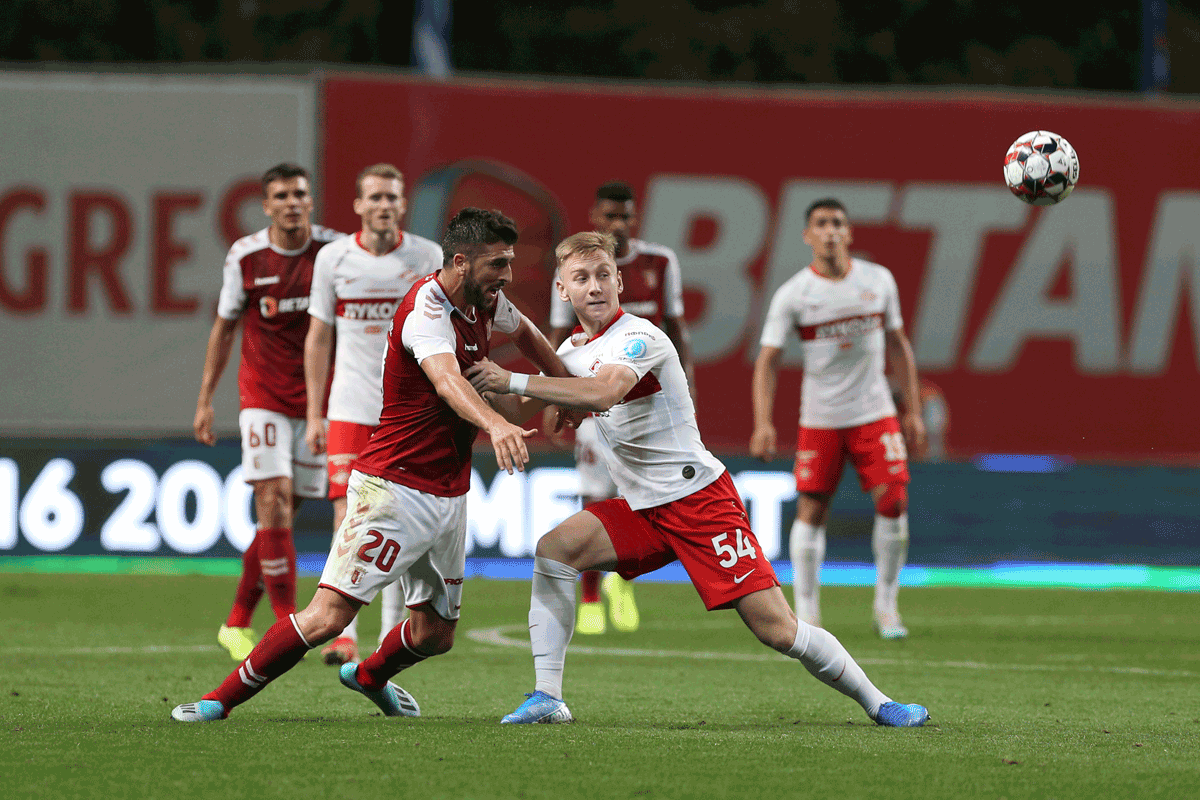 Braga vs Spartak de Moscovo