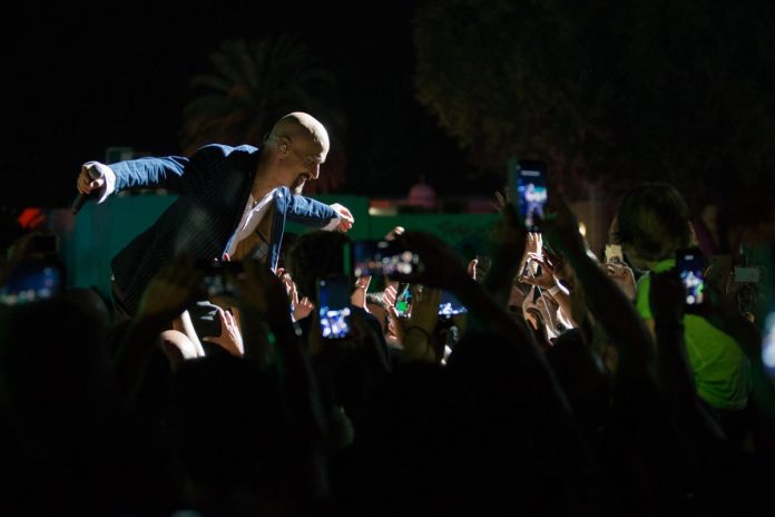 celebração dos 15 anos do Rock in Rio em Portugal