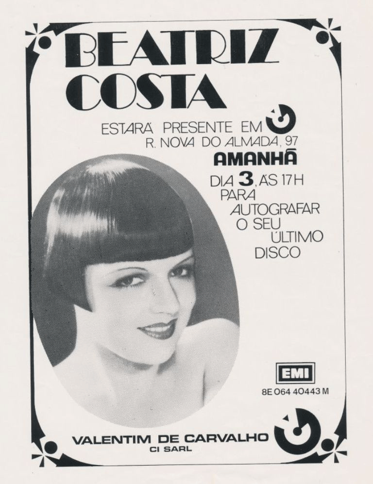 Valentim de Carvalho, Beatriz Costa,