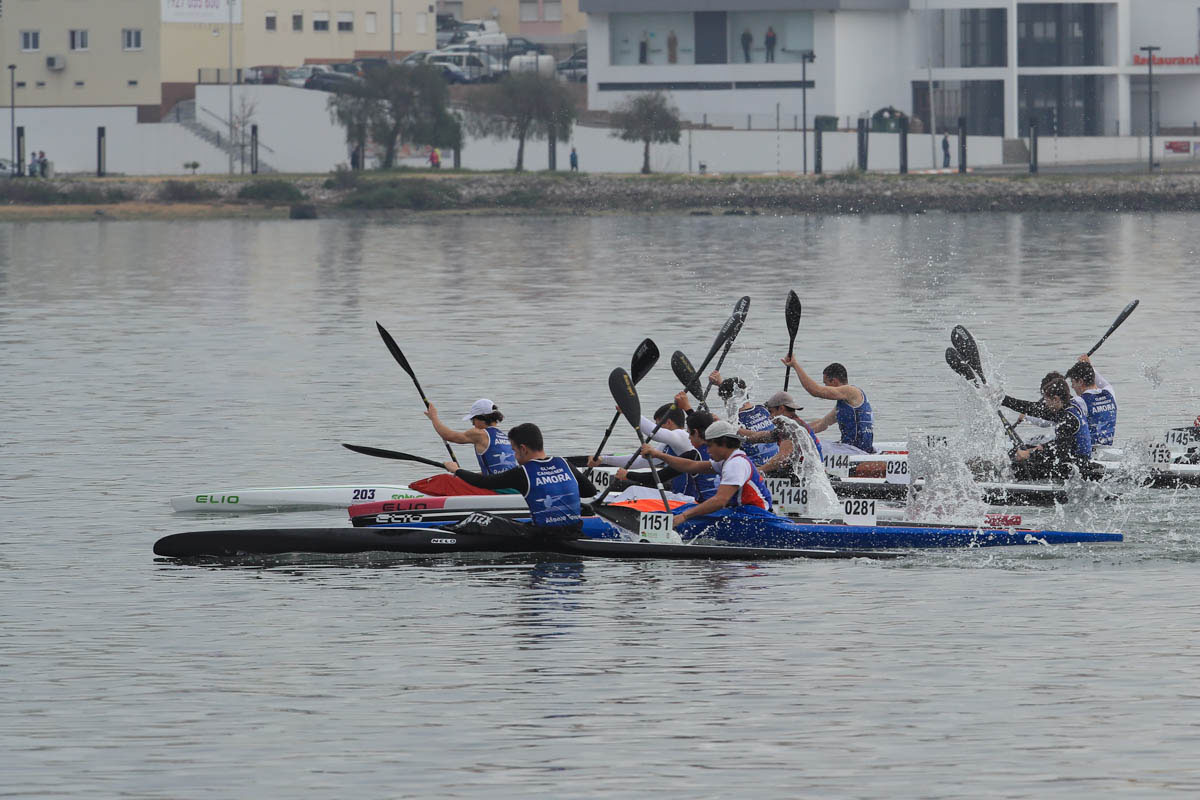 Campeonato Regional de Fundo da Bacia do Tejo em canoagem na Baía da Amora, CCA,