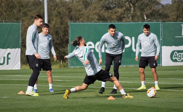 Sporting treinou em Alcochete antes de partir para a Turquia Sporting treinou em Alcochete antes de partir para a Turquia