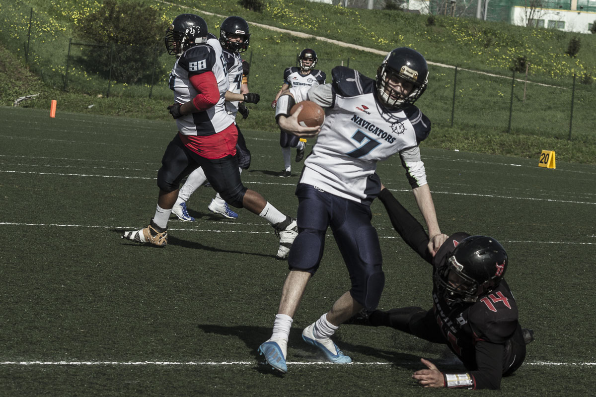 Devils e Navigators disputaram o Jogo Inaugural do campeonato - ©Cristina Pechirra