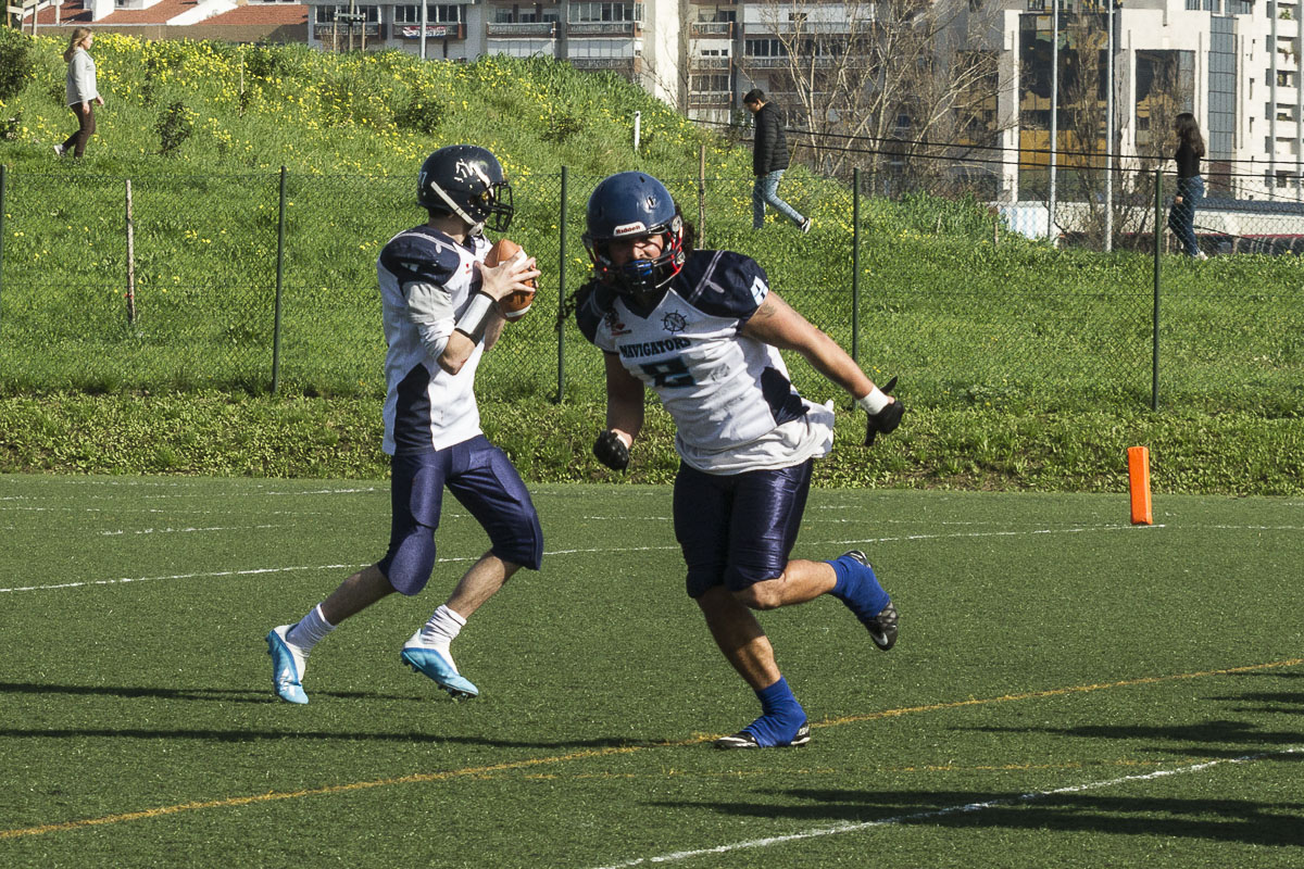 Devils e Navigators disputaram o Jogo Inaugural do campeonato - ©Cristina Pechirra