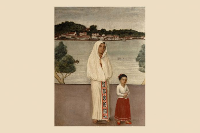 Senhora+crianca_Goa_secXVIII "Encontro entre Culturas na Arte Portuguesa e Oriental” no Museu Quinta das Cruzes