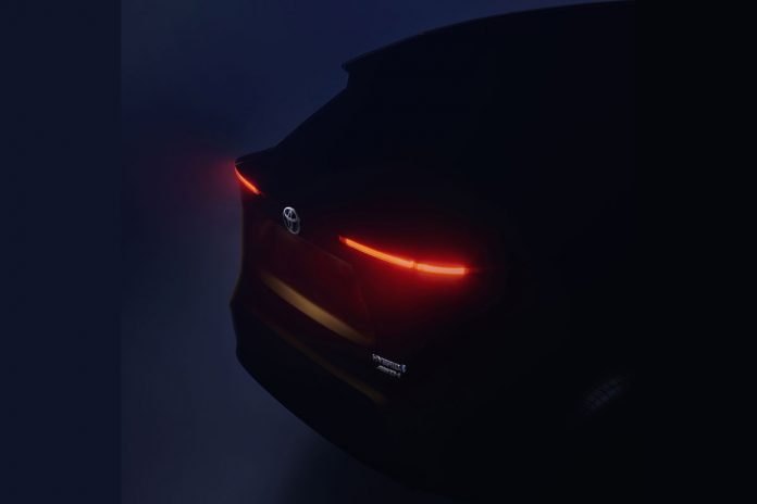 Toyota B-SUV teaser image Toyota no Salão do Automóvel de Genebra