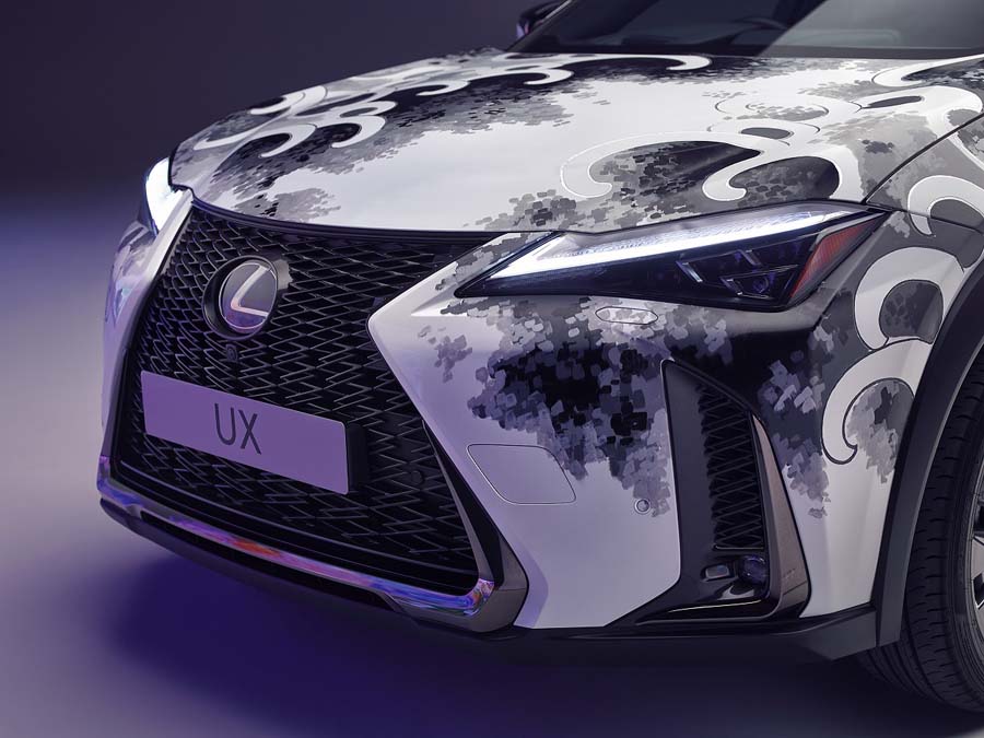 LEXUS REVELA O PRIMEIRO SUV TATUADO DO MUNDO