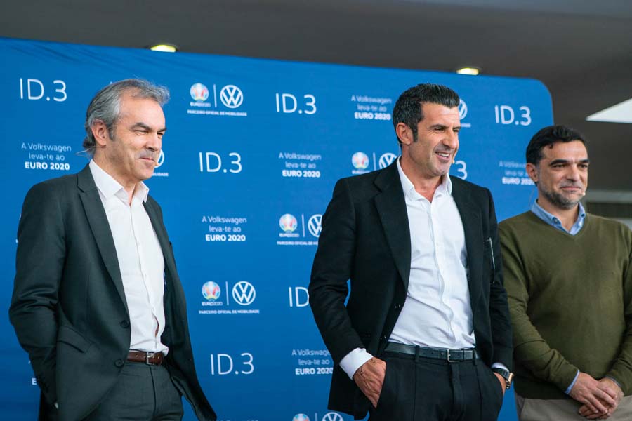 Volkswagen e Figo levam adeptos portugueses ao Euro-2020