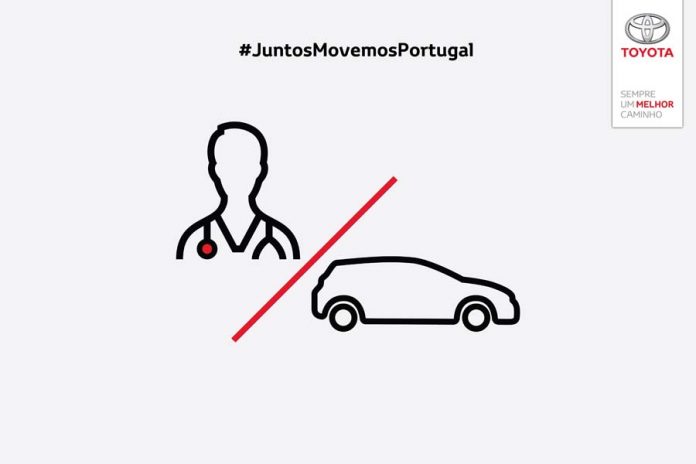 Juntos Movemos Portugal - Toyota Toyota cede viaturas a profissionais de saúde