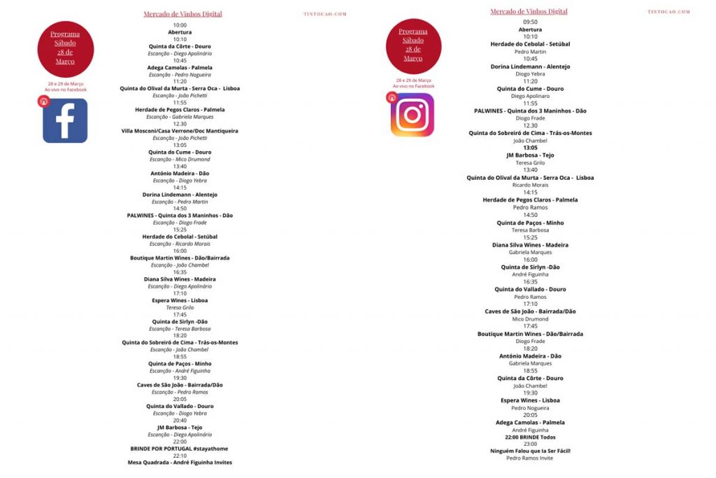 Mercado de Vinhos Digital, com conversas à volta de um copo de vinho