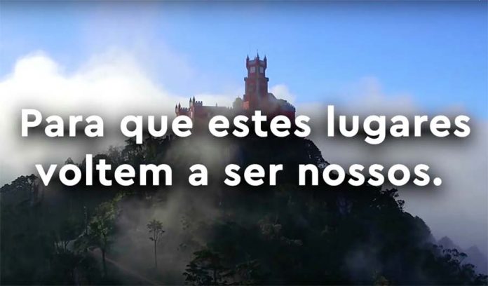 Sintra "Os lugares podem esperar" Sintra apela ao distanciamento social como forma de combate ao Covid-19