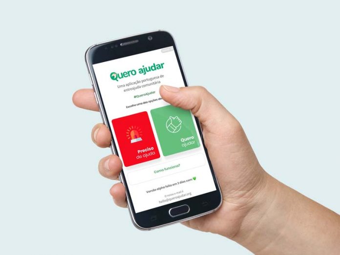 a6be242e-9c68-4b8f-80d6-a99ce79cefc7 APP Quero Ajudar reúne voluntários para ajudar Portugal na quarentena