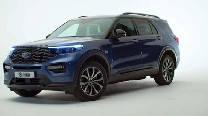 2019FordExplorerBROLL Ford Explorer Plug-In Hybrid