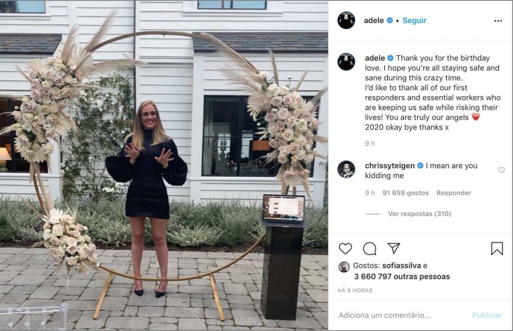 Adele Instagram