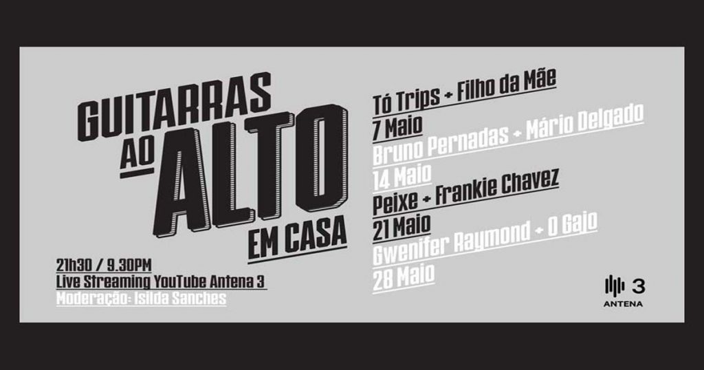 Guitarras ao Alto em Casa