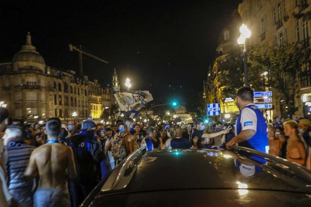 Porto campe&atilde;o distanciamento