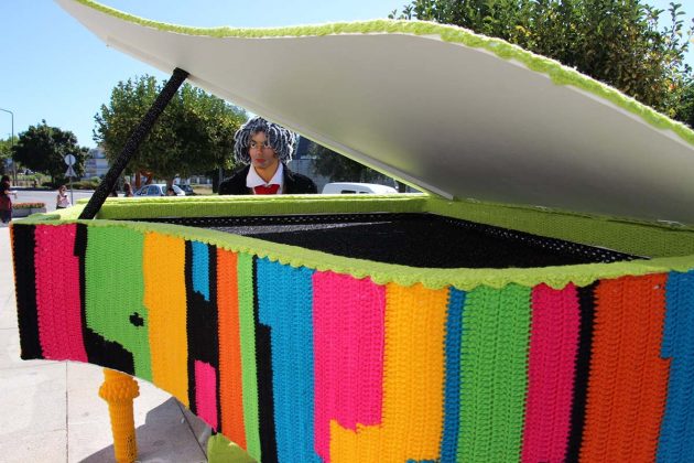 O Crochet Sai &agrave; Rua, em Cerveira
