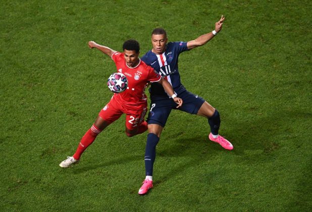Serge Gnabry e Kylian Mbappe